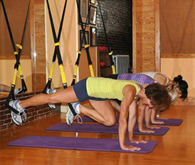 TRX mountain climber