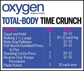 total-body time crunch routine